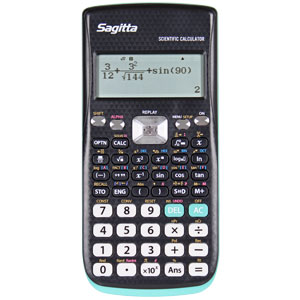 Function calculator, Sagitta natural display