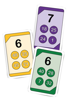 Card game - getSmart multiplication tables