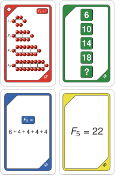 Card game  Number patterns