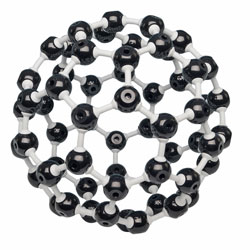 Buckminsterfullerene molecule model kit