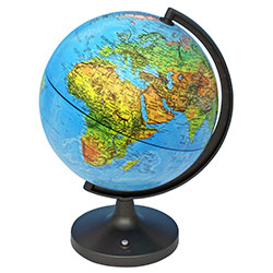 Jordglob LED 28 cm