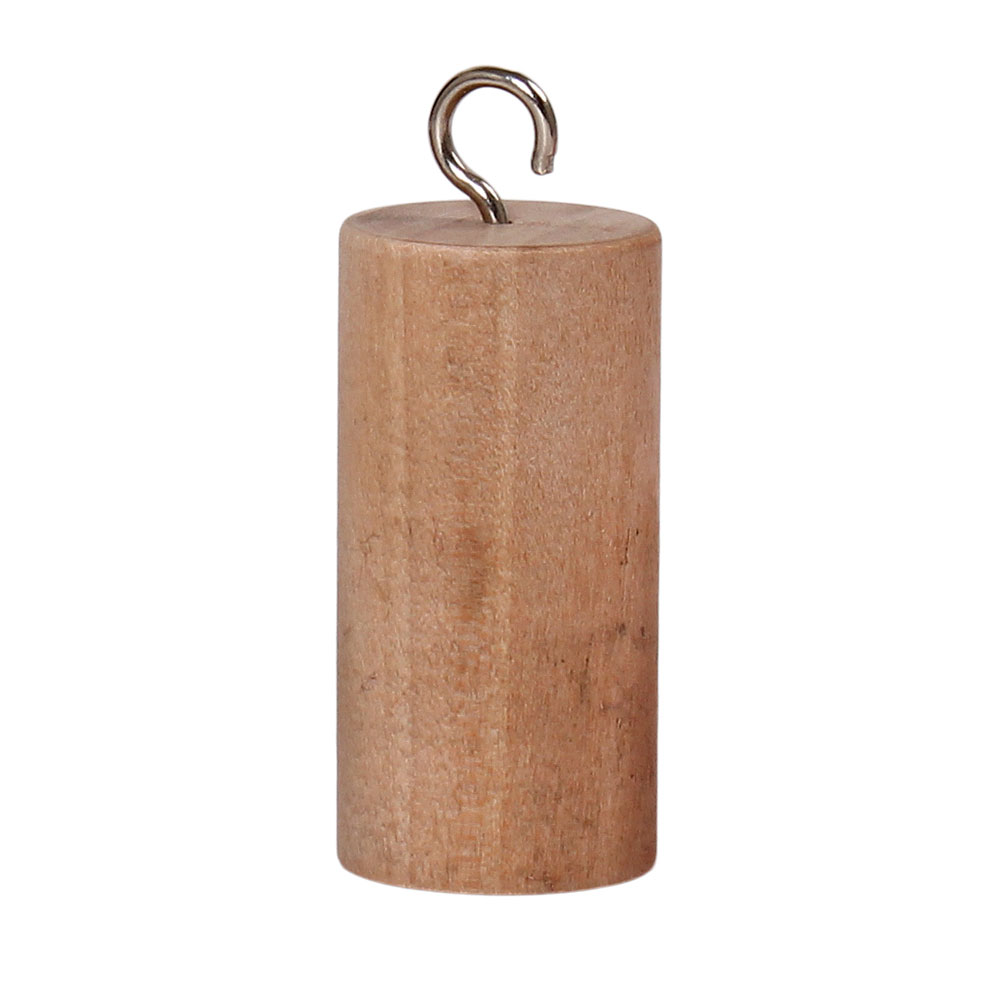 Cylinder med krok trä