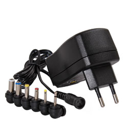 Netadapter 3-12 V/600 mA