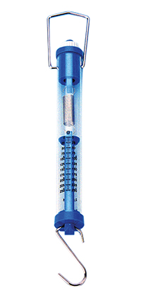 Dynamometer plast 250 g, Blå