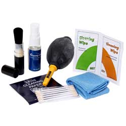 Lens cleaning kit