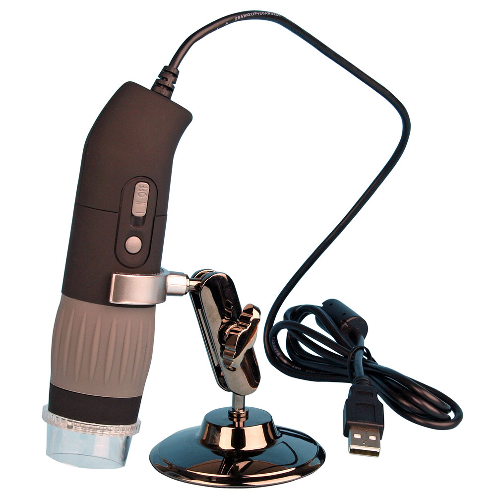 USB-mikroskop 8 Mpix med polarisation