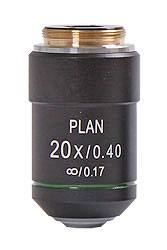 Lens 20x Plane achromatic