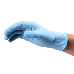 Disposable nitrile gloves, large