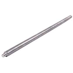 Retort stand rod 25 cm, threaded ends