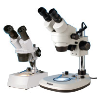 Stereo microscopes